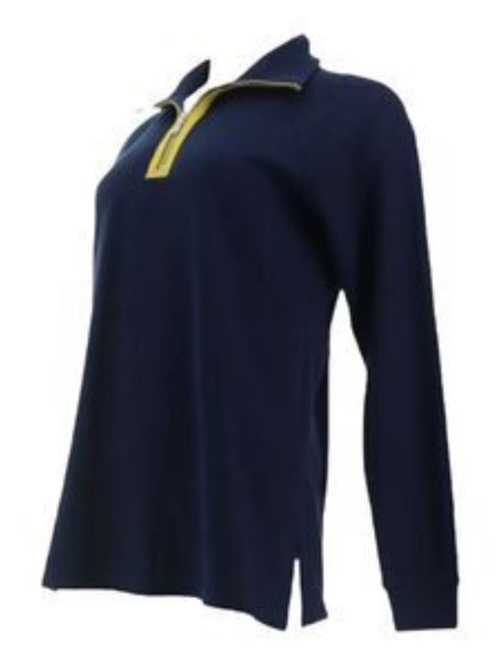 Susan Graver Weekend Heather Washed French Terry Tunic - Picture 4 of 6